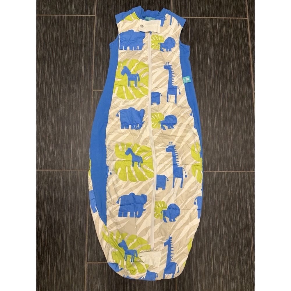 ErgoPouch Organic Cotton Sleep Sack Bag 12-36 Months TOG 2.5 Safari Animal Print